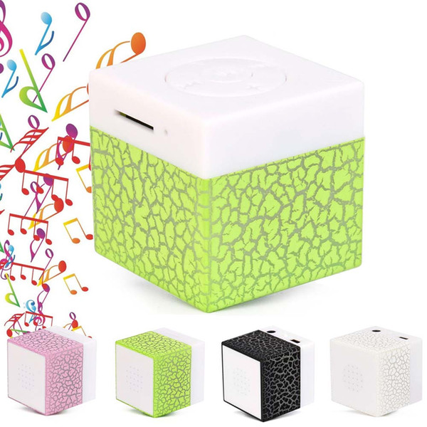 Wireless Bluetooth Speaker Mini Column USB Portable Radio FM Music Player Speakers Sound Box Phone Computer PC