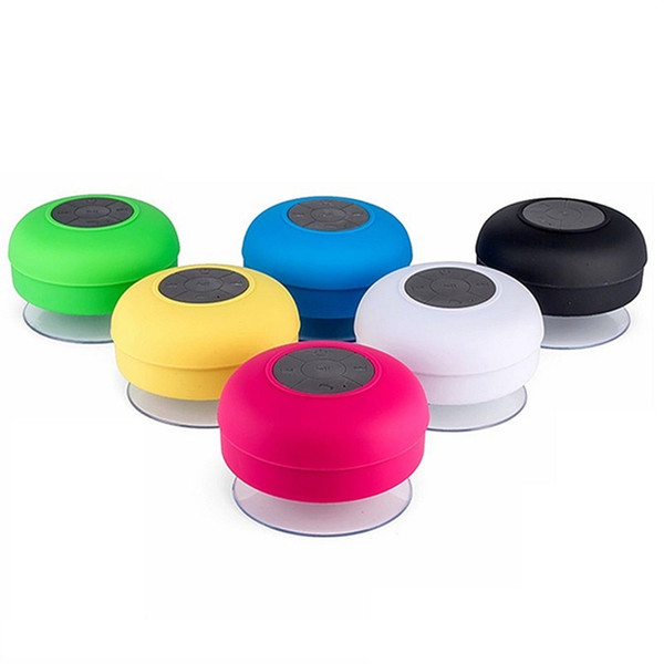 Portable Waterproof Bluetooth Speaker Shower Wireless Mini SubwooferSucker Mic #R76