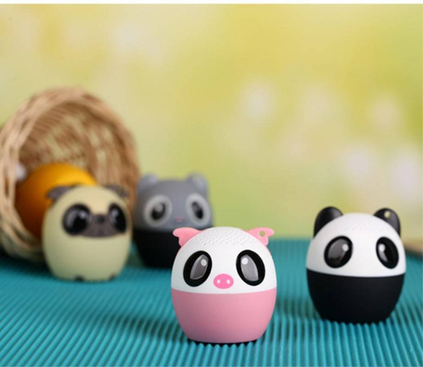 Mini Cute Cartoon Pet Design Subwoofer Best Gift Speaker Bluetooth Portable Y #R76