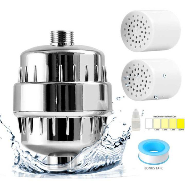 Can replace the filter element of water purifierTap water chlorine removal beauty care bathing water purifier