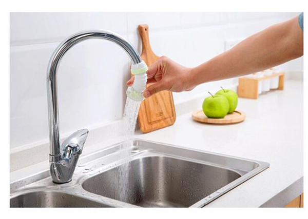 kitchen Faucet Extenders Water Saver Rotatable Prevent Splashing Tap Fitter Valve Water Purifier Gadgets Tool Free Ship