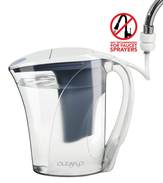 Water Filter Pitcher Designed with Quick Connect Technology to Deliver Superior Water Filtration