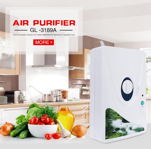 New Arrival Air Purifier Portable Ozone Generator Multifunctional Sterilizer Air Purifier for Home Vegetable Fruit Purify