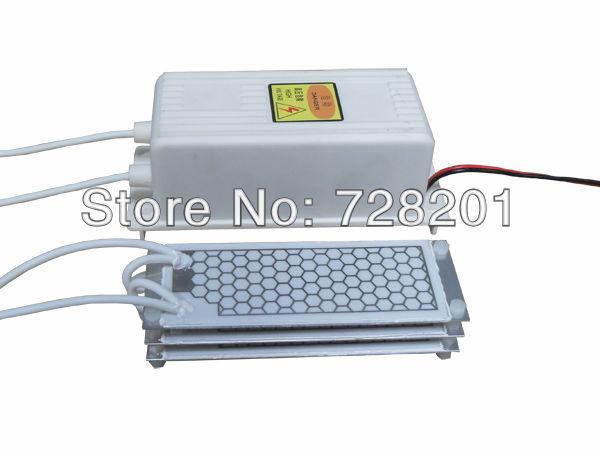 LF-02421G/DC24v 21g ,ozone generator,ceramic plate*3+power supply,air source,open breeding sterilizing machine W/ PLug , DIY Weld