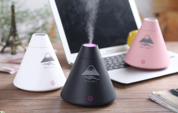 Steam Cleaner 3color The Volcano Mini Humidifier Silent USB Flash Air Purifier Humidifier Household Appliances