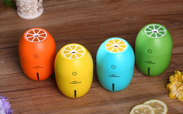 Home Appliances Lemon Style Nightlight With Wet Creative Car Desktop Mini Humidifier Purifying Air Humidifier Steam Cleaner