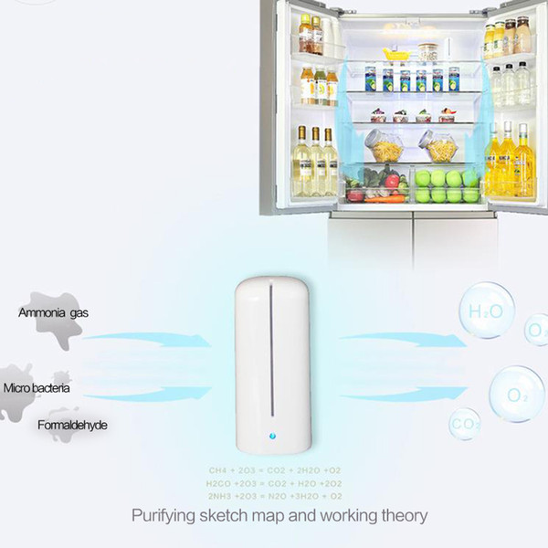 USB Charging Fridge Active Oxygen Purifier Household Mini Odor Removing Device -35