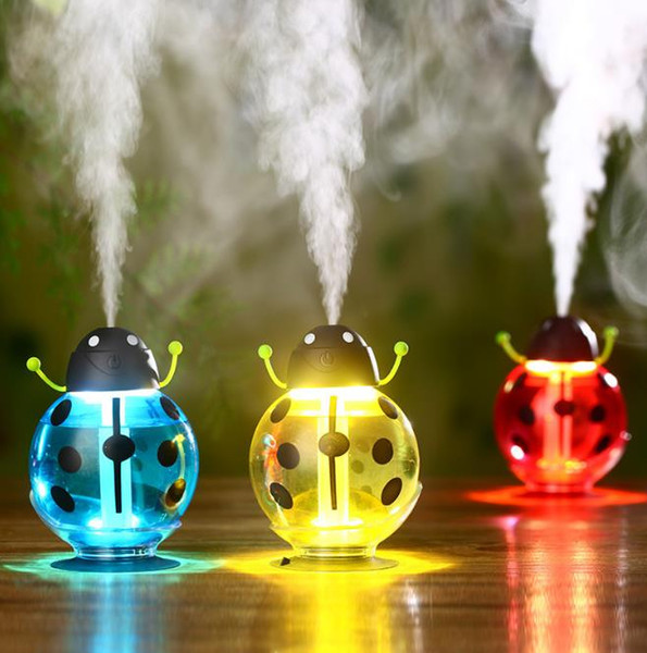 Steam Cleaner Mini USB Beetle Humidifier Air Purifier Humidifier And Night Light Vehicle Humidifier Home Appliances Air Freshener