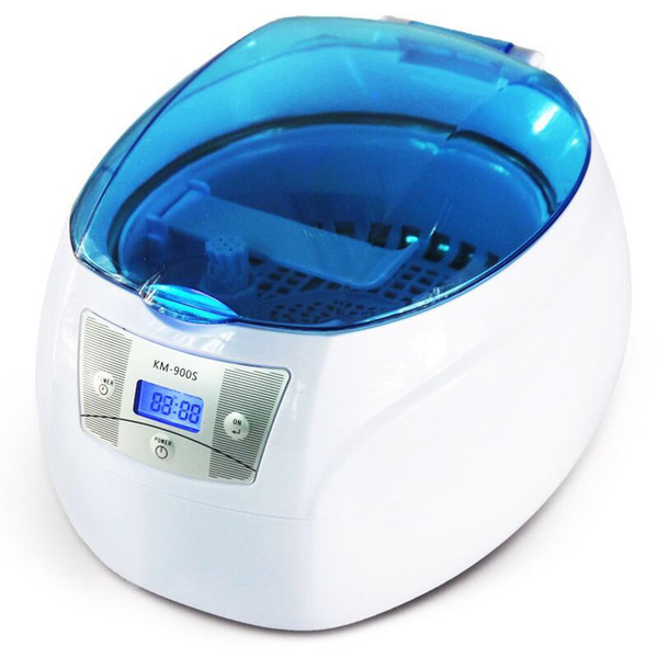 KM-900 220V 750ML Capacity Ultrasonic Cleaner for Glasses Watch and Jewelry Daily Life Stuff Cleaner Degas Function Touch Panel Timer