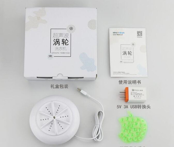 Wholesale Ultrasonic mini washing machine Portable washing cleaner Travel laundry