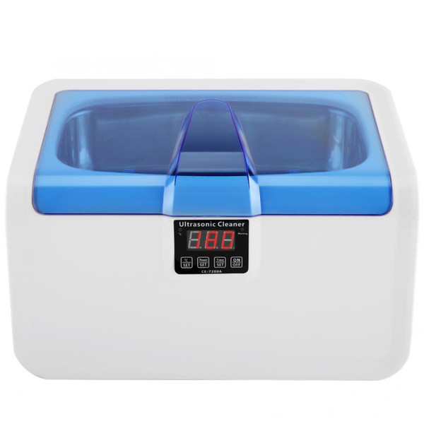 2.5L Household Digital Ultrasonic Cleaner Stainless Steel Bath Degas Ultrasound Cleaning for Watches Jewelry EU plug