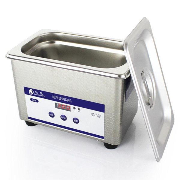 Hot sale Digital Ultrasonic Cleaner Components Jewelry Watches Dental Glasses Cleaner Bath free shipping