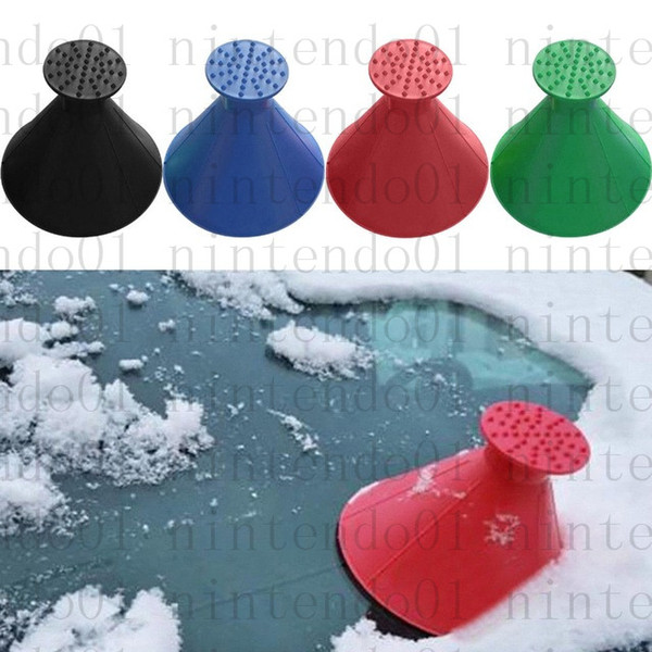 4 Colours multifuction snow remover tool Auto Car Magic Window Windshield Car Ice Scraper outdoor winter