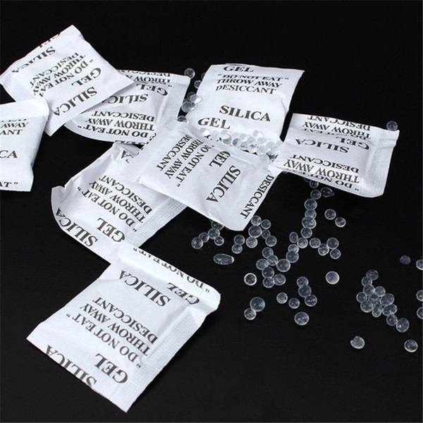 50 pcs Silica Gel Desiccant Food Package Dehumidifier Non-Toxic Transparent Desiccant 50pcs Wardrobe medicine Seal Dehumidizer