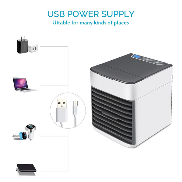 Fashion Portable Arctic air ultra portable air conditioning fan USB mini air cooler small fan home P0407