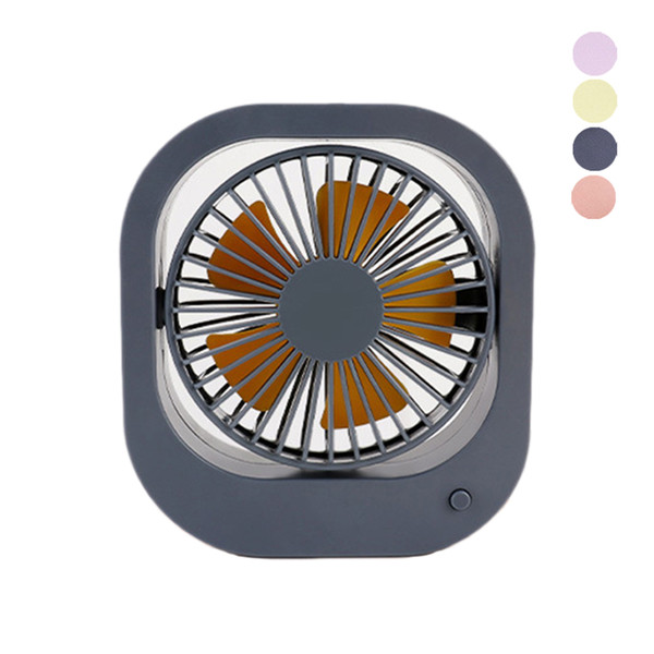 Mini USB Table Desk Personal Fan 360 Degree Rotation Ultra Quiet Five Gear Speed USB Cooling Fans