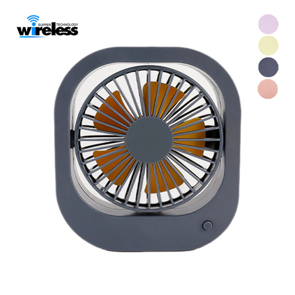 Mini USB Table Desk Personal Fan 360 Degree Rotation Ultra-Quiet Five Gear Speed USB Cooling Fans