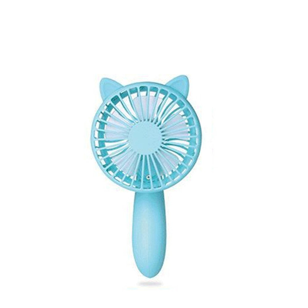 Mini Handheld Fans USB Hanging Cooling Cooler Personal Foldable Fan 3 Speeds with Rechargeable Battery for Home and Travel