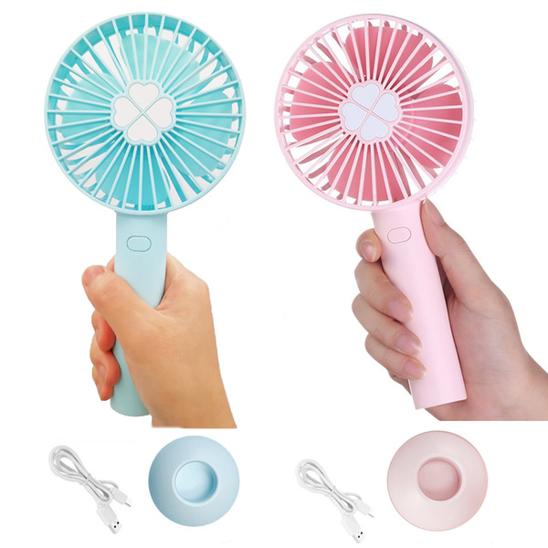 Mini Handheld fan Small portable fans for women kids USB Rechargeable Quiet 3 Speeds Personal electronic Cooling blower for Outdoor Travel