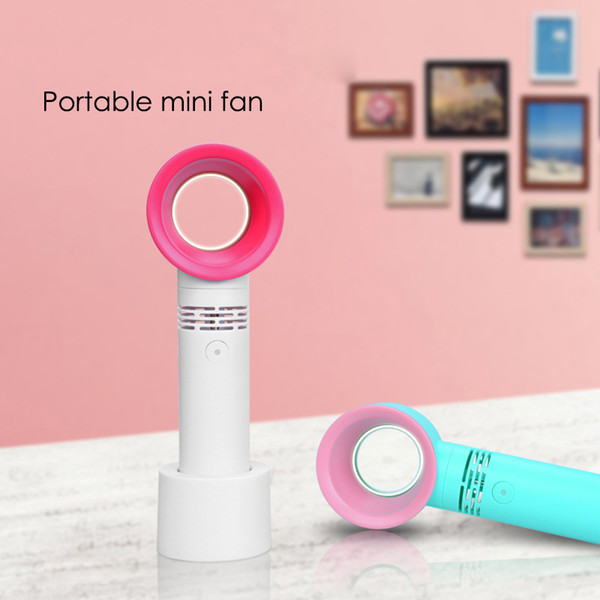 Portable fanless fan Zero9 USB Bladeless Handheld Mini Cooler With 3 Fan Speed Level With retail package