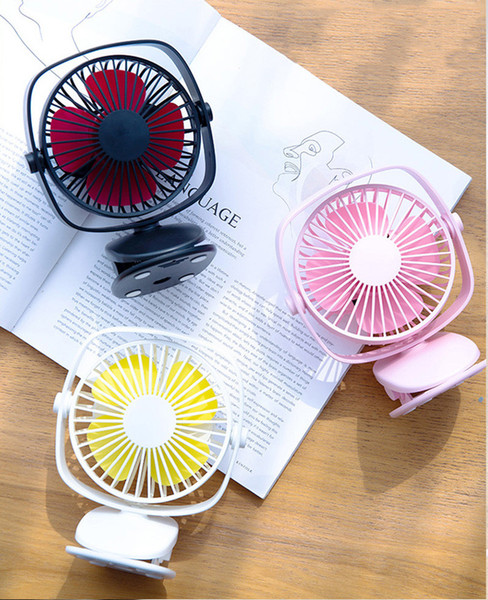 CYKE 09 Summer Portable Desktop Mini Wind Quiet Fan New USB Charging Creative Clamp Electric Fan