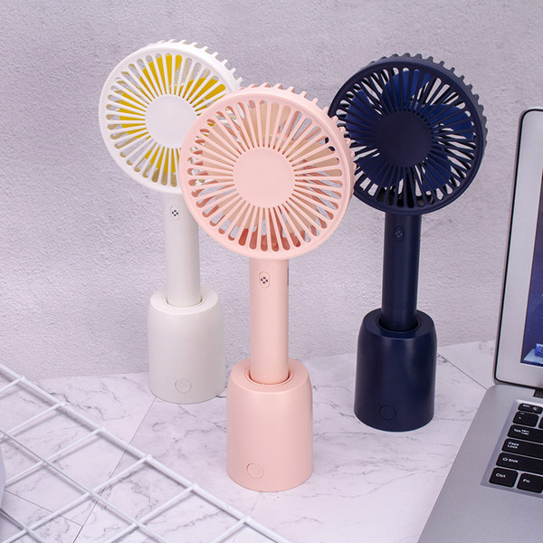 Misting Handheld Fan Foldable, Personal Small Desk Table Fan with USB Rechargeable Battery Operated Mini Portable Fan for Office Outdoor