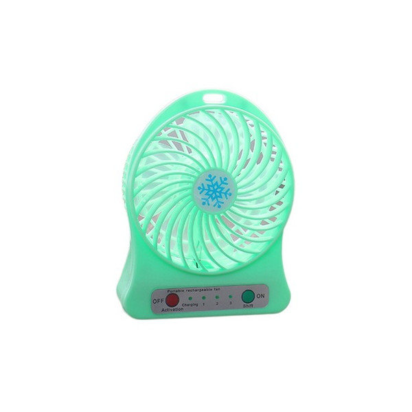 high quality Portable Size Rechargeable Cooler Cooling Fan Air Cooler Mini Operated Desk USB Fan for PC Laptop Computer Best Gift