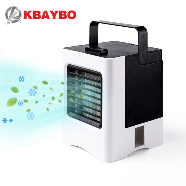 KBAYBO USB Personal Mini Air-cooler Desktop Air Cooler Refrigeration Air Conditioning Fan Mobile Portable Air Conditioner Fan