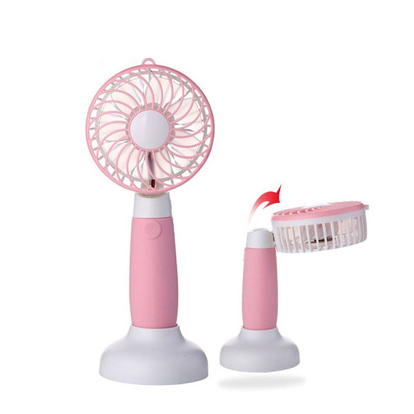 Portable Table Fans Handheld Mini Fan for Home USB Air Conditioning Home Conditioner Cooling Ventilador with Battery 1200mAh