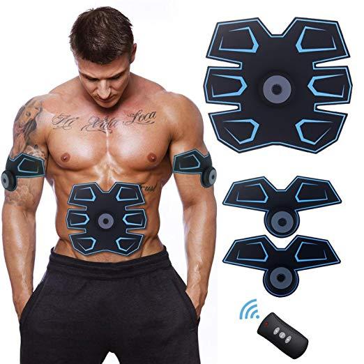 FALIY smart wireless fitness device; abdominal muscle toner, portable fitness training equipment, burning energy weight loss machine