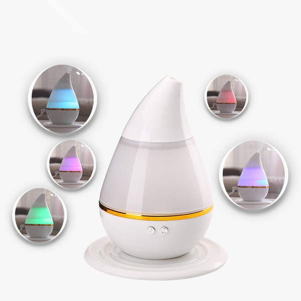 Air Humidifier Water Drop LED Light Aroma Fogger Atomizer Ultrasonic Humidifier Diffuser Mist Maker for Home Mini USB Humidifier