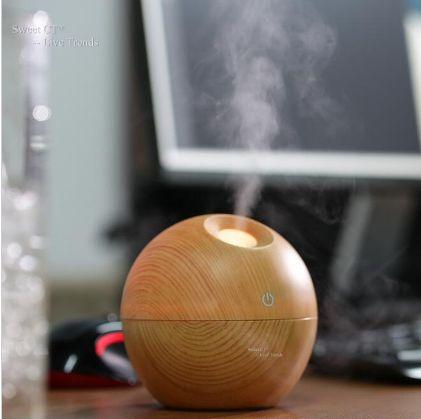 2017 FEA Essential Oil Diffuser 130ML LED Ultrasonic Cool Mist Aroma Air Humidifier USB Air Purifier for Office Home Bedroom Living