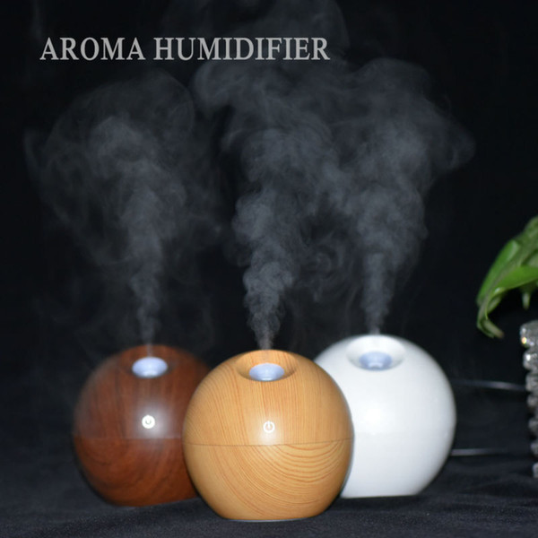 2017 HOT LED Aroma Diffuser Ultrasonic Humidifier USB Difusor De Aroma Essential Oil Diffuser 130ML Aromatherapy Mist Maker