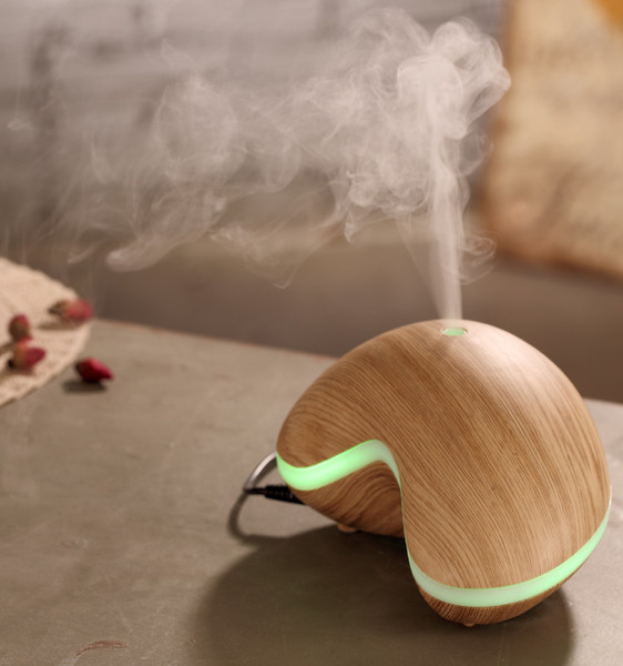 New Cashew Nut Shape Aromatherapy Humidifier Ultrasonic Air Humidifier Essential Oil Aroma Diffuser Mist Maker Fogger