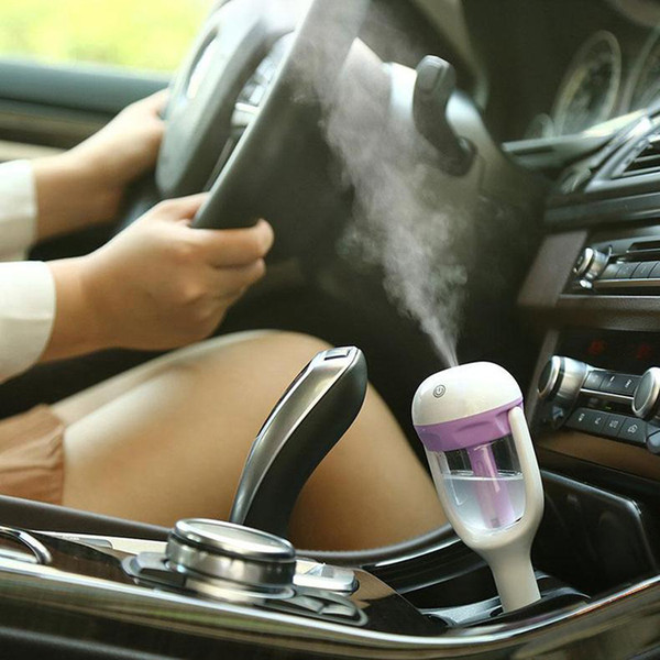 Wholesale Nanum Car Humidifier Air Mist Diffuser Purifier Car Humidifiers Air Cleaning Mini Charging Portable Water Bottle Steam Humidifier