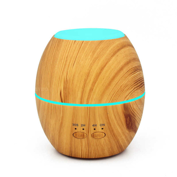 Electric Aroma diffuser Ultrasonic humidifier 300ml Essential oil Aromatherapy air diffuser LED Lights for home