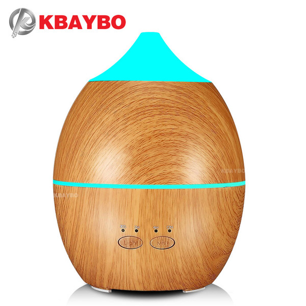 300ml aroma diffuser ultrasonic aromatherapy wood grain essential oil diffuser office home cool mist humidifier