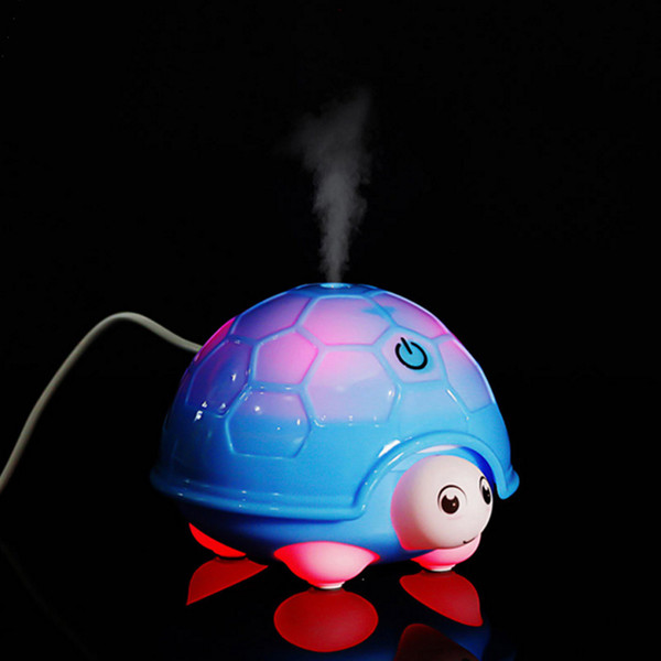 New Arrival Turtle Ultrasonic LED Humidifiers USB Aroma Diffuser Humidifier Essential Oil Diffuser Aromatherapy Mist Maker for Home Office