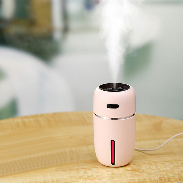 Free Shipping New USB Ultrasonic Humidifier Air Humidifier Aroma Essential Oil Diffuser Aromatherapy for Office SPA with 200ml Capacity