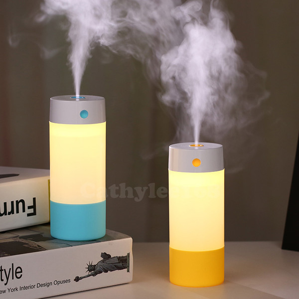 Free Shipping 250ml Aroma Diffuser Essential Oil Diffuser Ultrasonic Humidifier Aromatherapy LED Light Mist Maker Diffuser Car Air Purifier