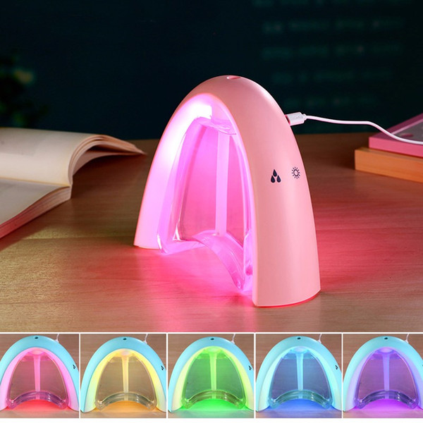 Big Capacity 400ML Humidifier Aromatherapy Diffusers Colorful LED Humidifier for Home Office School Car Humidifiers Mist Maker with Free Pen