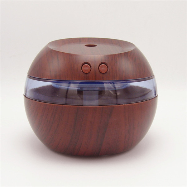 BEIJAMEI New Inclined Flat Mouth USB Aroma Air Diffuser Wood Ultrasonic Humidifier Small Home humidificador aromaterapia