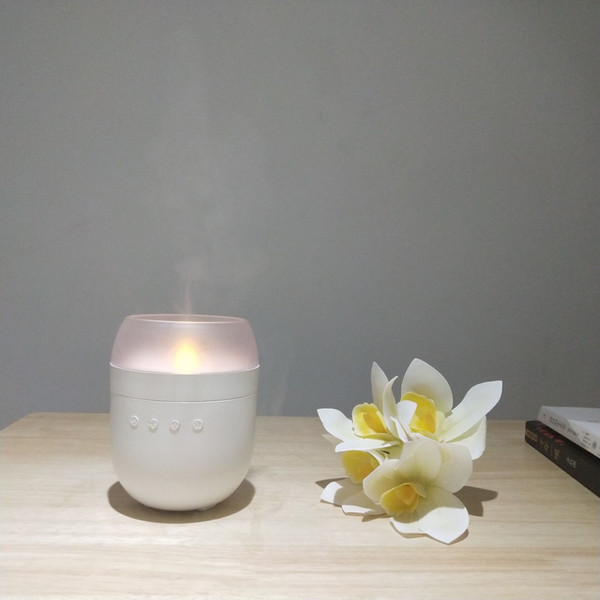 household candles aromatherapy air humidifier portable aroma humidifiers diffuser LED night light ultrasonic cool mist maker