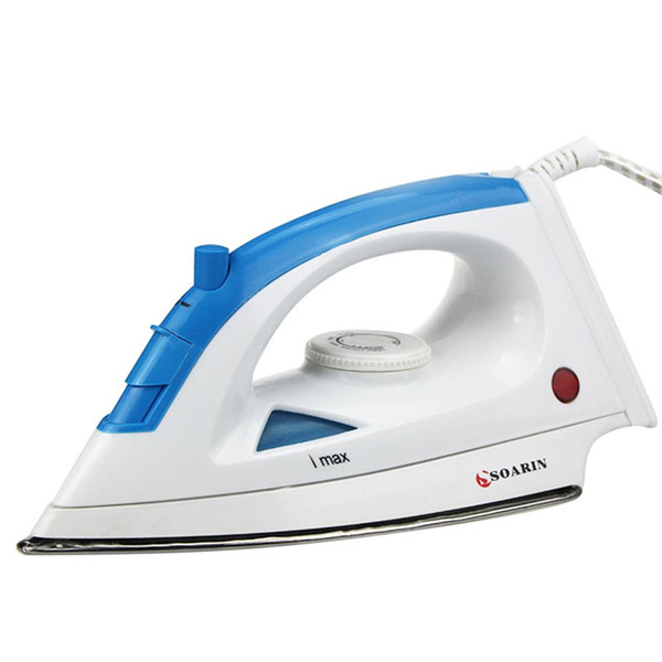 Electric Steam Iron With Adjusted Temperature Stainless Steel Baseplate Steamer Portable For Clothes Household Appliance