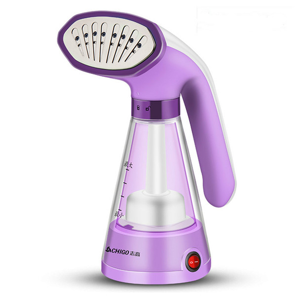 220V 550w Purple/Blue Mini Handheld electric steam ironing machine Aluminum alloy heating pot 100ml Humidification anti-dry 204x120x220mm