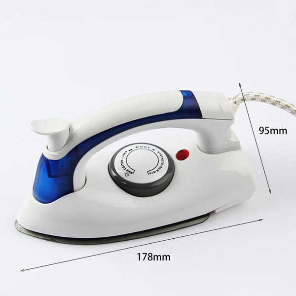 hot sale Compact Size Foldable Handle Electric Steam Iron High Power 700W Handheld Home Travel Use Teflon Baseplate Steam Iron