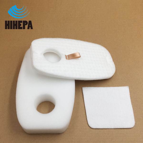 1set Vacuum Cleaner Foam&Felt Filter kit Post-Motor Filter for Shark Rotator HV380 HV381 HV382HV384Q fit Model XFFH380 XPSTFH380