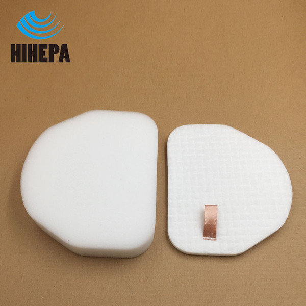 2Pcs Vacuum Cleaner Foam Felt Filters for Shark Rotator NV450 NV200/200C NV200Q NV201 NV202/202C NV472 NV480 fit Model XFF450