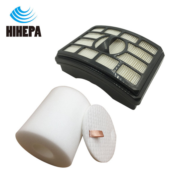 1set Vacuum Cleaner Foam&Felt Filter HEPA Filter for Shark Lift-Away NV500 NV500CO NV501 NV502 Vacuums compares to XFF500 XHF500