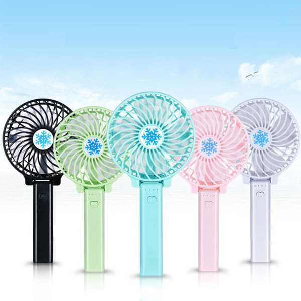 2019 Fashion New Coming Handy USB Fan Foldable Handle Mini Charging Electric Fans for Home Using Cooler Fan